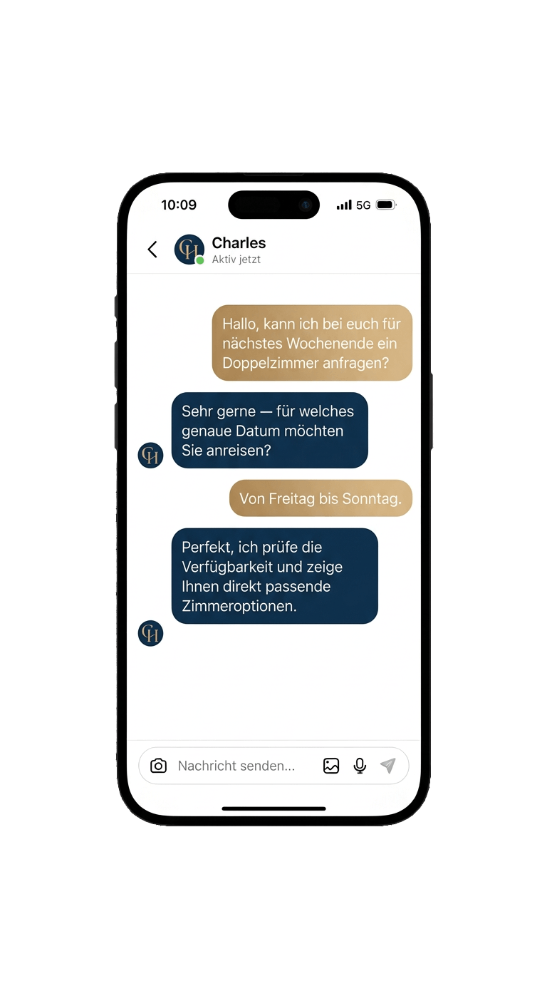 Beispiel eines KI-Chat-Assistenten