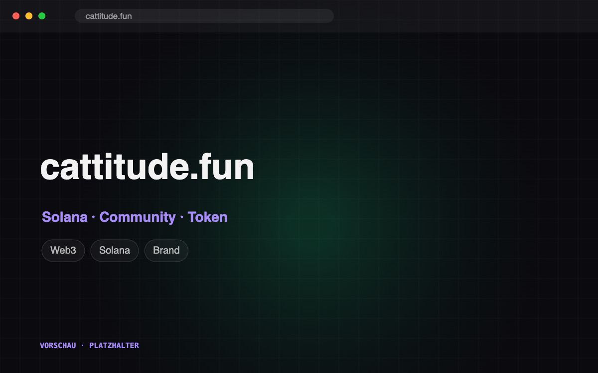 Cattitude Website Screenshot